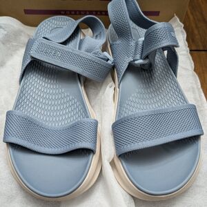 UBFEN Womens Walking Arch Support Non Slip Cushioned Footbed Sandals Sz 10.5 New